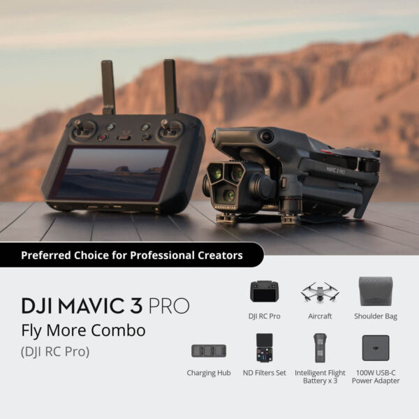 DJI Mavic 3 Pro Fly More Combo (DJI RC PRO) - Image 2